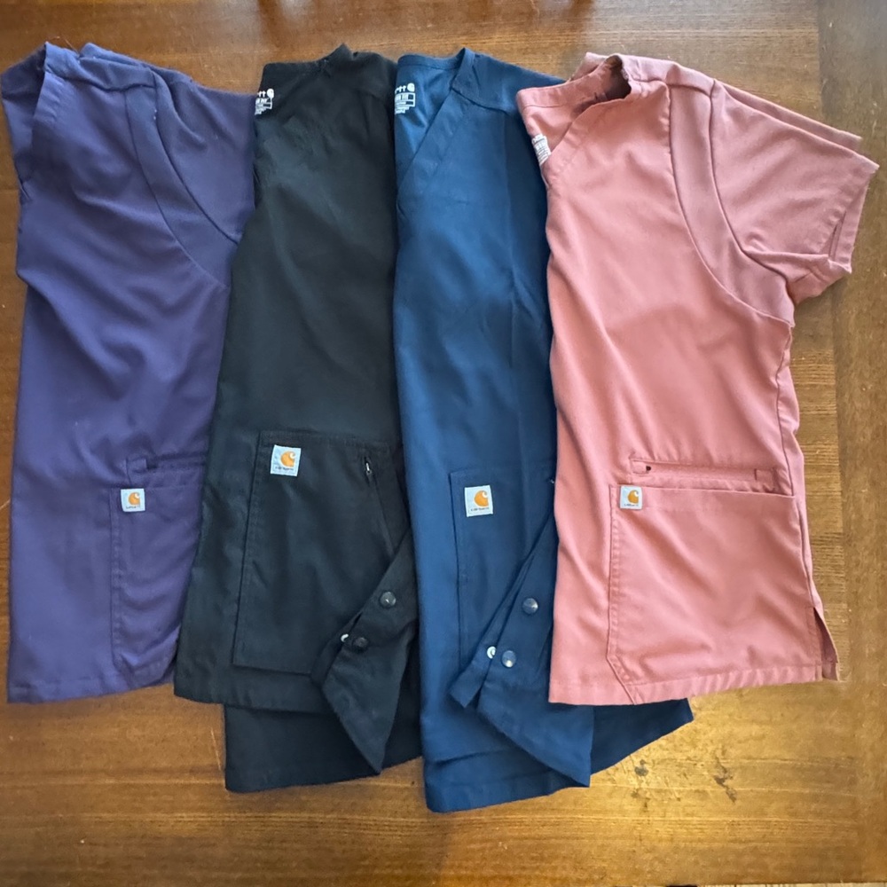 Large Lot of Scrubs Carhartt Healing Hands Scrub Star⭐️ there are 15 pieces!
